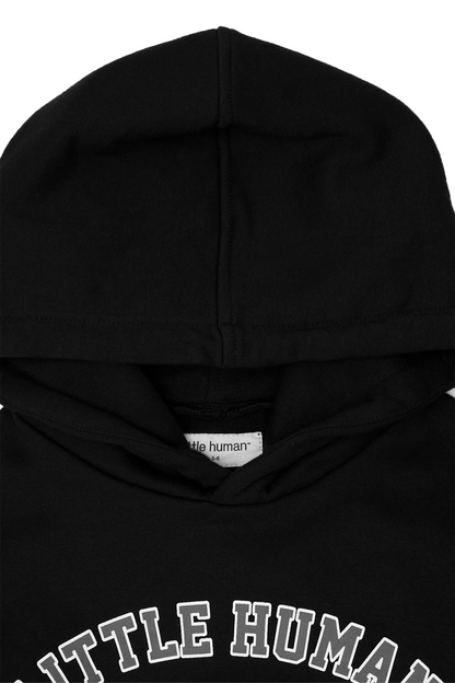 "VARSITY" LITTLE HUMAN™ HOODIE IN ANTHRACITE