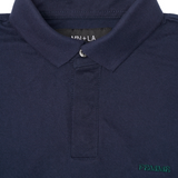 LONGSLEEVE POLO SHIRT IN NAVY