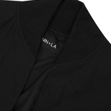 CROPPED STEALTH BOMBER JACKET