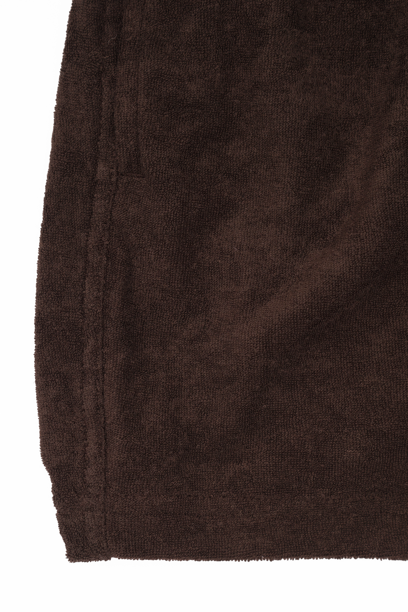 TOWEL TERRY HOUSE SHORTS IN WOOD