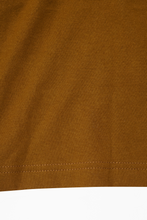 LONGSLEEVE POLO SHIRT IN RUST