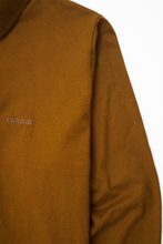 LONGSLEEVE POLO SHIRT IN RUST