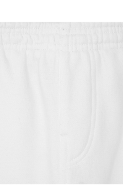 CONTEMPO RETRO "RING" SWEATSHORTS IN WHITE