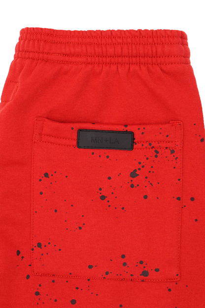 PAINTER'S LOUNGE PANTS IN CRIMSON