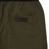 TRAINING SHORTS IN OLIVE