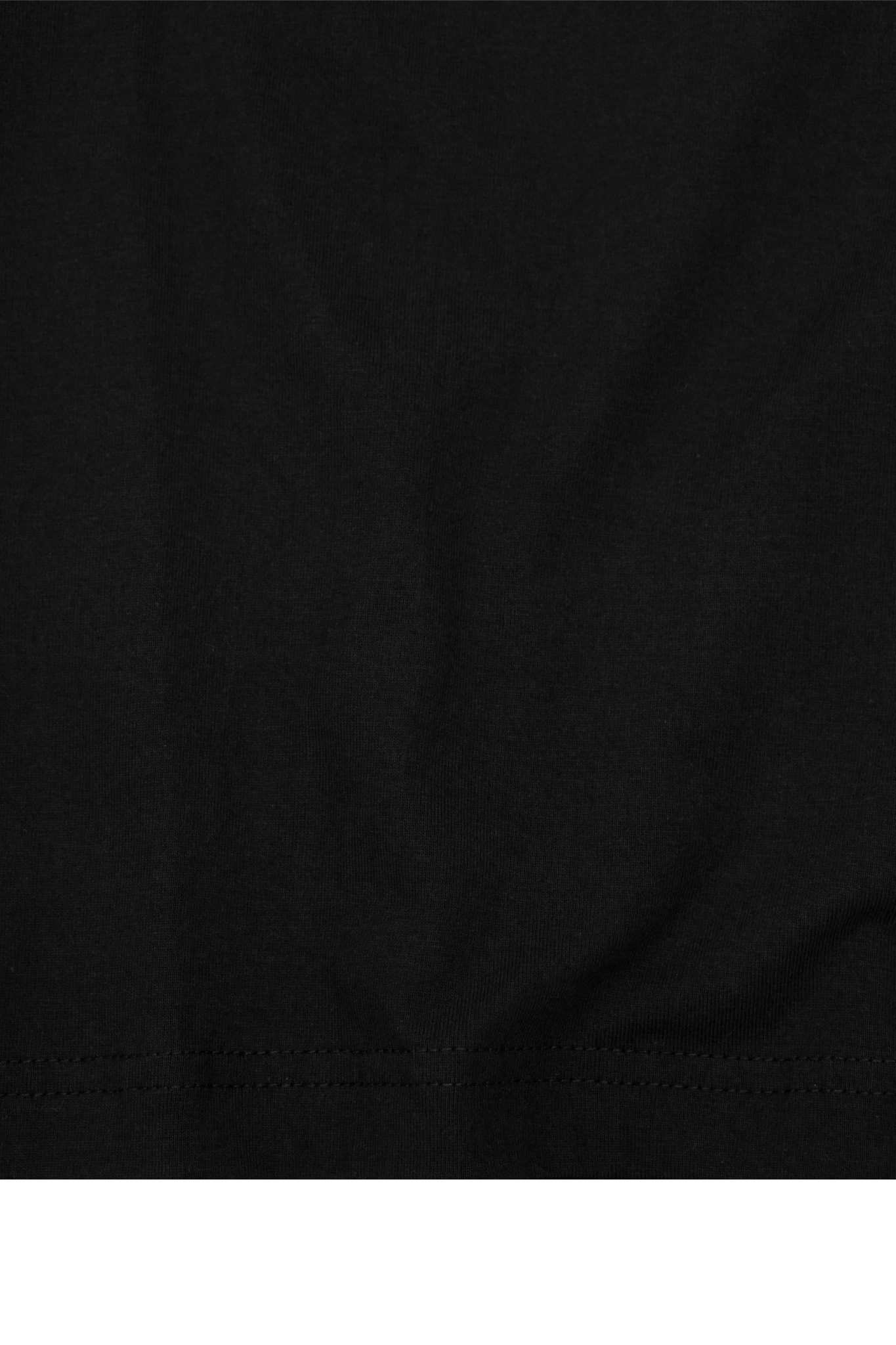 MOCK NECK TEE V3 IN CAVIAR