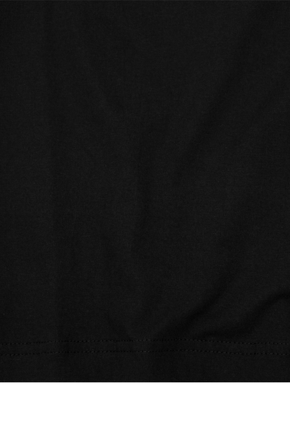 MOCK NECK TEE V3 IN CAVIAR