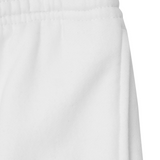 CONTEMPO RETRO "RING" SWEATSHORTS IN WHITE