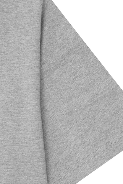 OVERSIZED TEE IN HEATHER GREY
