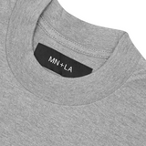 OVERSIZED TEE IN HEATHER GREY
