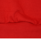 "VARSITY" LITTLE HUMAN™ HOODIE IN RARRI RED