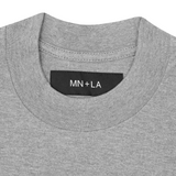 OVERSIZED TEE IN HEATHER GREY