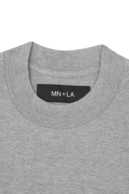 OVERSIZED TEE IN HEATHER GREY