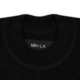MOCK NECK TEE V3 IN ANTHRACITE