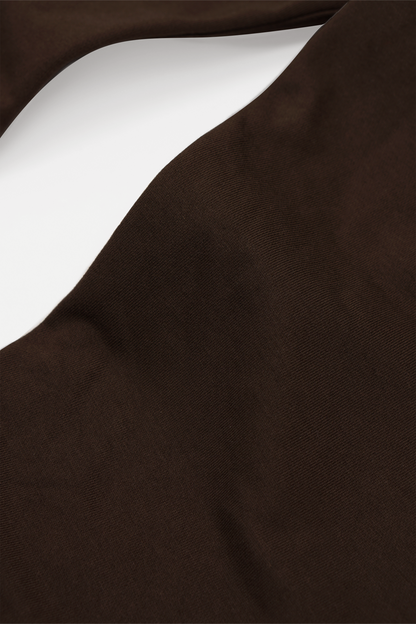 FRENCH TERRY BOOTCUT LOUNGE PANTS IN WOOD