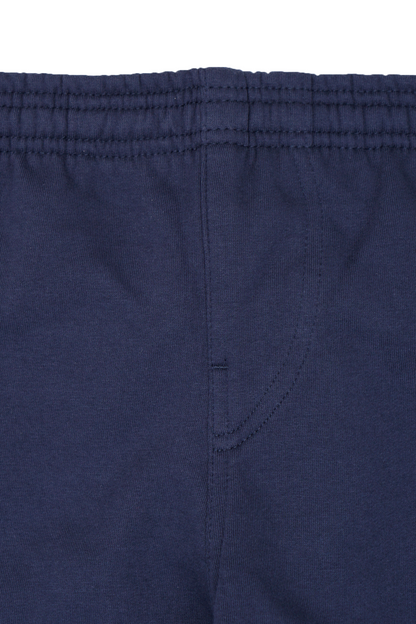 "M'$ & BEYOND" TRACK PANTS IN NAVY BLUE