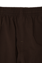 PLEATED ULTRA WIDE PANTS IN WOOD