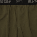 TRAINING SHORTS IN OLIVE