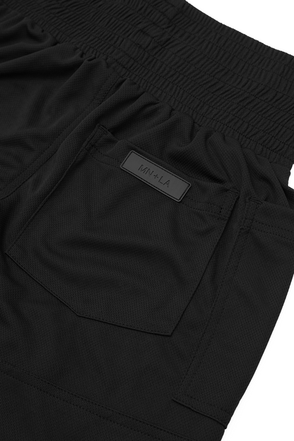 KNUCKLE HEAD MESH SHORTS IN STEALTH