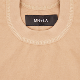 WAFFLE WEAVE LONGSLEEVE TEE V3 IN WHEAT
