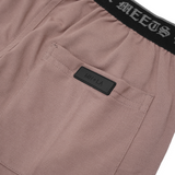 TRAINING SHORTS IN MAUVE