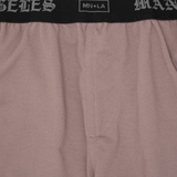 TRAINING SHORTS IN MAUVE