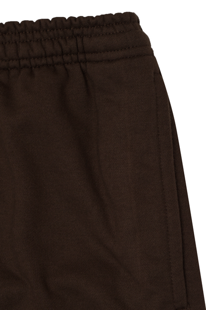 FRENCH TERRY BOOTCUT LOUNGE PANTS IN WOOD