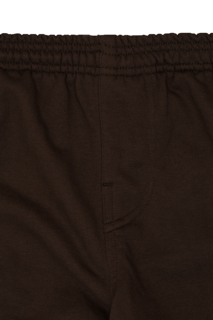 FRENCH TERRY BOOTCUT LOUNGE PANTS IN WOOD