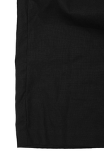 LINEN WIDE CROPPED PANTS IN ANTHRACITE