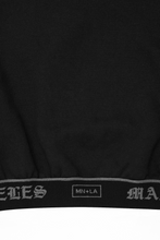 CROPPED HOODIE IN ANTHRACITE