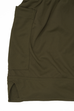 KNUCKLE HEAD MESH SHORTS IN OLIVE