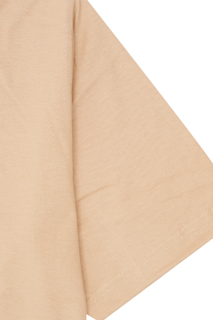 OVERSIZED TEE IN WHEAT