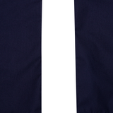PLEATED WIDE CROPPED PANTS IN NAVY