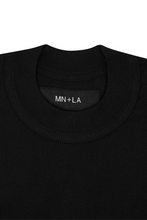 MOCK NECK TEE V3 IN CAVIAR