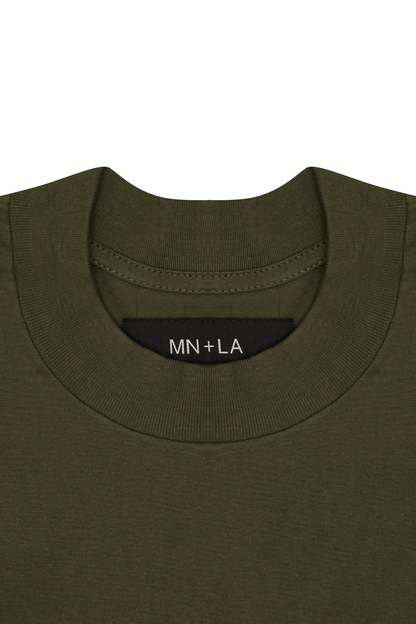 OVERSIZED TEE IN OLIVE