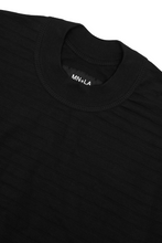 CROPPED MOCK NECK IN ANTHRACITE