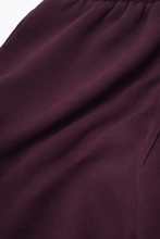 LITTLE HUMAN™ 7 POCKET SWEATSHORTS IN WINE