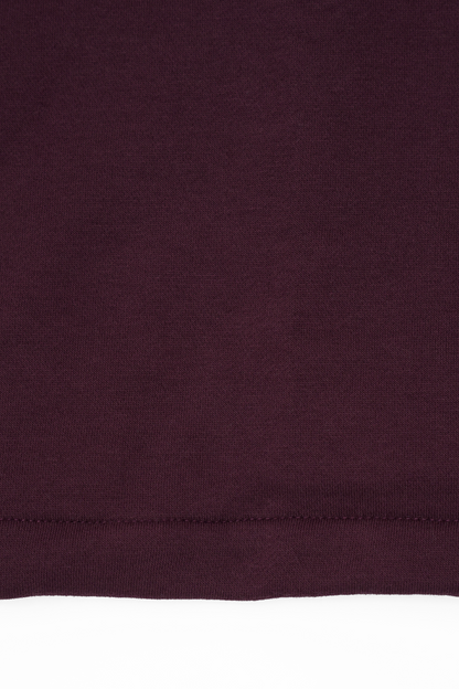 LOUNGE SWEATSHIRT IN WINE