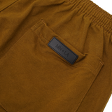 PIQUE HOUSE SHORTS IN RUST