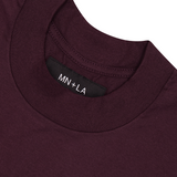 OVERSIZED TEE IN WINE