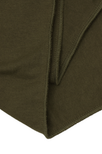 OLIVE FRENCH TERRY RAW FINISH LOUNGE PANTS