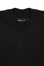 MOCK NECK TEE LITE IN ANTHRACITE