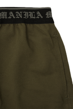 TRAINING SHORTS IN OLIVE