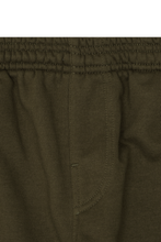 FRENCH TERRY BOOTCUT PANTS IN OLIVE