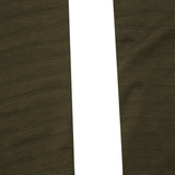 STRIPED PIQUE PLEATED ULTRA WIDE PANTS IN OLIVE