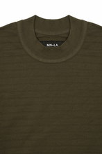 CROPPED MOCK NECK IN OLIVE