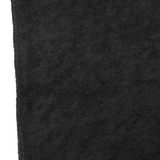 CHARCOAL GREY TOWEL TERRY RAW FINISH LOUNGE PANTS