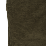 TOWEL TERRY RAW HEM SWEATSHORTS IN OLIVE