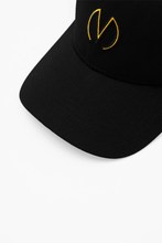 "M'$ CLUB" 6 PANEL HAT IN CANARY ON ANTHRACITE