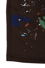 PAINTER'S SWEATSHORTS IN WOOD